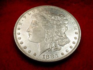 1883 0, 1884 0 Morgan Silver Dollar Gem BU Coins 2 #M3669