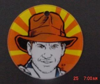 Indiana Jones Rare Variation Pin Ball Machine Promo Key Chain