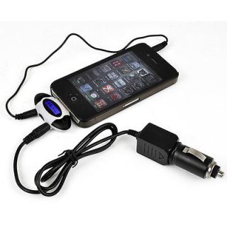 LCD Screen Wireless Handsfree FM Radio Transmitter Car Charger For 