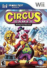 Family Fest Presents Circus Games    20 Big Top Classics (Wii, 2008)