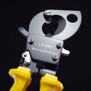 New Ratchet Cable Cutter Cut Up To 240mm2 Wire Cutter