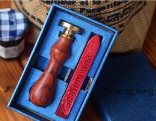 Vintage Sealing Wax Stick Seal with Stamp Gift box set  For you 