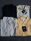 GROUP OF FOUR WOMENS POLO DRESS SHIRTS SIZE LARGE (NEW)