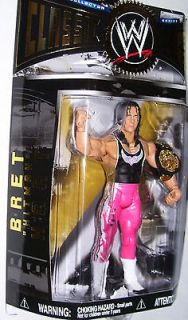 WWE figure Bret Hart Classic with belt anvil hbk stone cold undertaker 