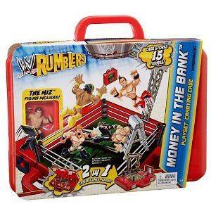 WWE Rumblers Money in the Bank Carrying Case and Playset Free 2 Day 