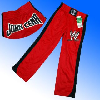 WWE John Cena Track Pants Tracksuit bottoms Age 6 7 8 9 10 11 12 13 14 
