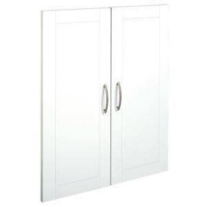 ClosetMaid Selectives 30 in. Decorative Panel Doors white Model 