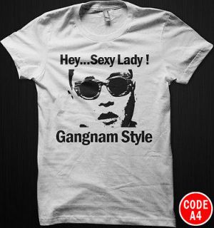 New Gangnam Style T Shirt PSY Dance Korean K Pop Music Youtube Tshirt 