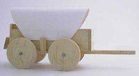 Chief Honest John 2 Covered Wagon Wooden Toy Kit
