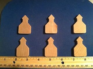   Miniature Wooden Churches Paint/Unfinished/Craft Supplies/Wood Shapes