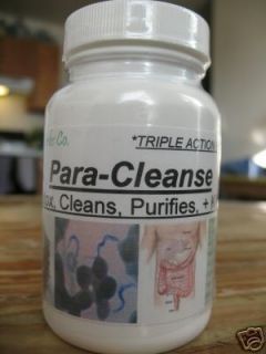 Parasite Cleanse DETOX Liver Colon Yeast Killer Pills