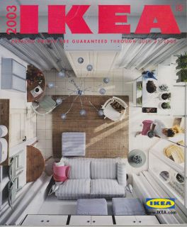 2003 IKEA furniture store catalog SEATTLE/RENTON, Washington store (VG 