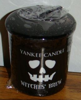 Yankee Candle Halloween 2012 Witches Brew Votive New !