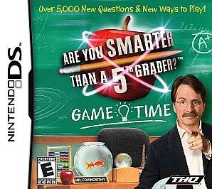 Are You Smarter Than A 5th Grader Game Time Nintendo DS, 2009
