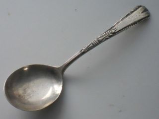 Vtg Antique Sterling Silver Baby Infant Feeding Spoon Hallmarked Maker 