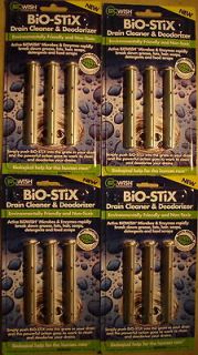 packs BiO STiX Drain Cleaner & Deodorizer Biological help for the 