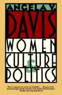 Women, Culture and Politics by Angela Y. Davis 1990, Paperback