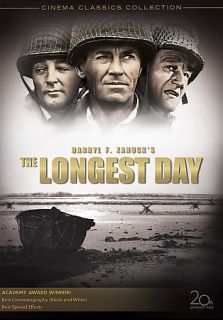The Longest Day DVD, 2006, 2 Disc Set, Canadian Special Edition 