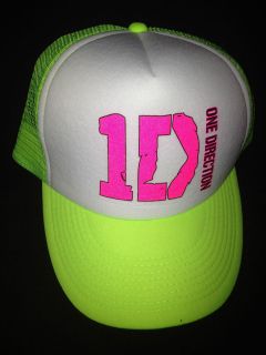 ONE DIRECTION~SENS​ATIONS hat~ cap 1d one direction neon COMBO~ Boy 