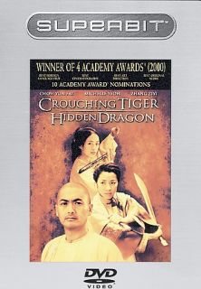 Crouching Tiger, Hidden Dragon DVD, 2001, The Superbit Collection 
