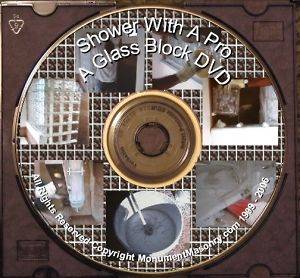 HOW TO LAY GLASS BLOCK WALL SHOWER WINDOW   DVD