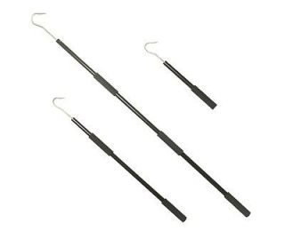 TWO 18 FLOATING Aluminum Kayak/Skiff Gaff with Stainless Steel Hook 