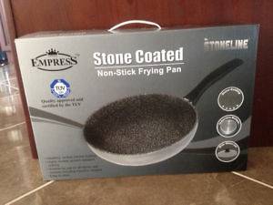 Empress™ Stoneline Stone Coated Frying Pan Glass Lid 11 Stonedine 
