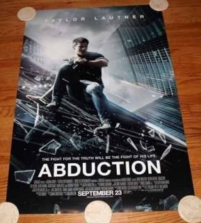 ABDUCTION Poster One Sheet Taylor Lautner Alfred Molina John Singleton