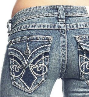 AFFLICTION JEANS JADE CATHEDRAL FLEUR CALICO BOOT CUT