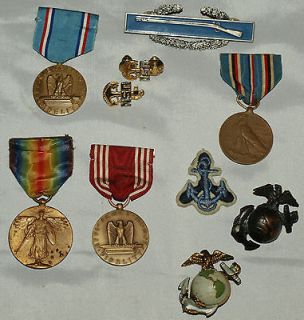 Lot of US Military Pins/Medals