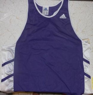    Adidas Mens Running Team Singlet Collegiate Purple Sizes XL 3XL