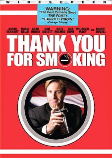 Thank You For Smoking DVD, 2006, Rental Ready Widescreen