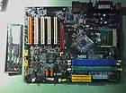   Socket A, AMD(MS 6570 020) Motherboard + Athlon CPU, I/O Plate