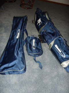 Uhlmann jumbo rollbag fencing bag blue 3 parts big