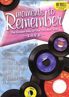 Moments to Remember Golden Hits of the 50s and 60s DVD, 2006