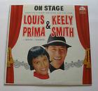 LOUIS PRIMA DIGS KEELY SMITH 1960S LP