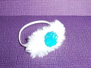 MONSTER HIGH GHOULS RULE ABBY BOMINABLE DOLL FUR HEADBAND NEW!!!