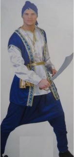 ISTAN BULL ARABIAN NIGHTS TURKISH sultan prince adult mens costume L