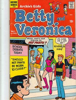 VINTAGE 1971 ARCHIE SERIES COMIC BOOK ~ BETTY AND VERONICA   NO. 192 