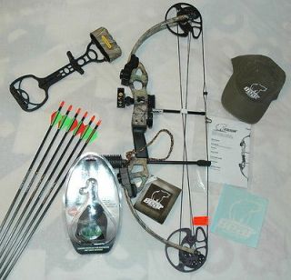 2013 Bear Archery Outbreak Complete RTH Pkg 15 70lbs Left Hand Bow 