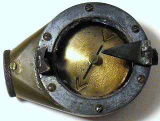 WWII MARCHING COMPASS, MARK VII, MOD. E. BY SPERRY GYROSCOPE CO, NEW 