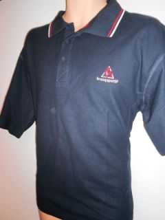 Mens LE COQ SPORTIF Navy Blue Sports Polo / T shirt XL 46 48 New