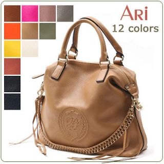   KOREA]Womens Genuine leather ARI handbag Satchel tote shoulder purse