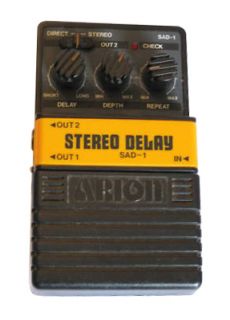 Arion SAD 1 Stereo Analog Delay Guitar Effect Pedal