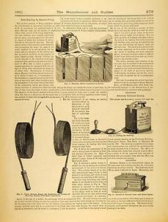 1891 Article Rock blasting Electric Firing System Methods Machine 