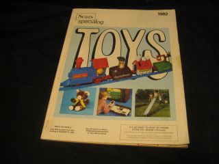 1982  Christmas Catalog of Toys / wish book for kids