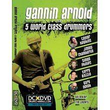 Gannin Arnold Project 5 World Class Drummers [2 Discs] [DVD] sg