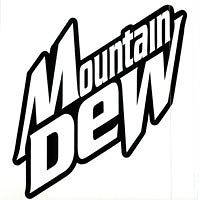 Mountain Dew Vinyl Sticker Decal Wall or Window   4 to 24   Many 