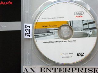 05 06 07 08 Audi A6 S6 Avant Quattro MMI Navigation DVD Map 884 AM 