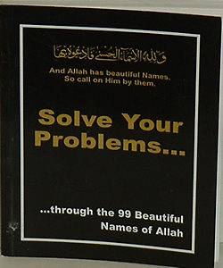 Solve your Problems ( Pocket Size ) 99 names of allah